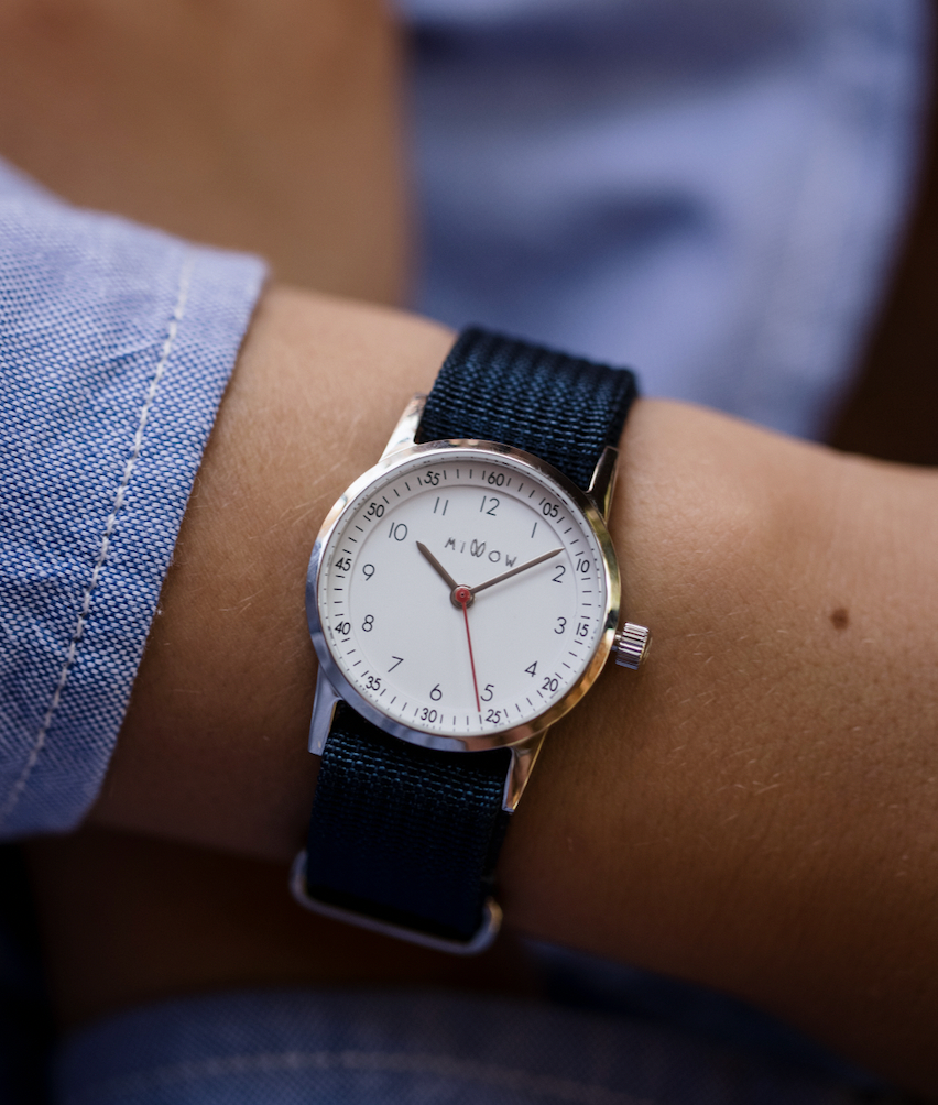 Bleu Marine côtelé