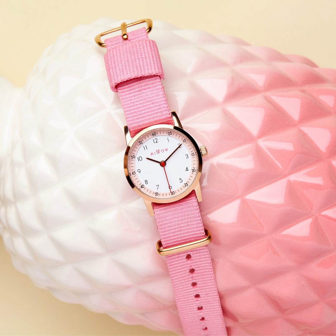 Millow Blossom watch | Customizable kids watch made in France for girls