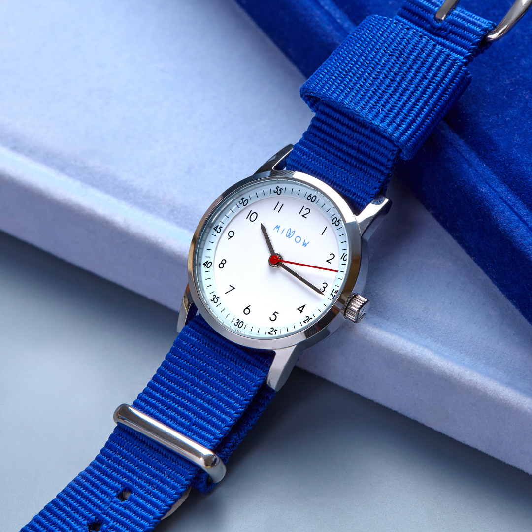 Montre enfant Millow Ciel Rayé Bleu - montre garçon